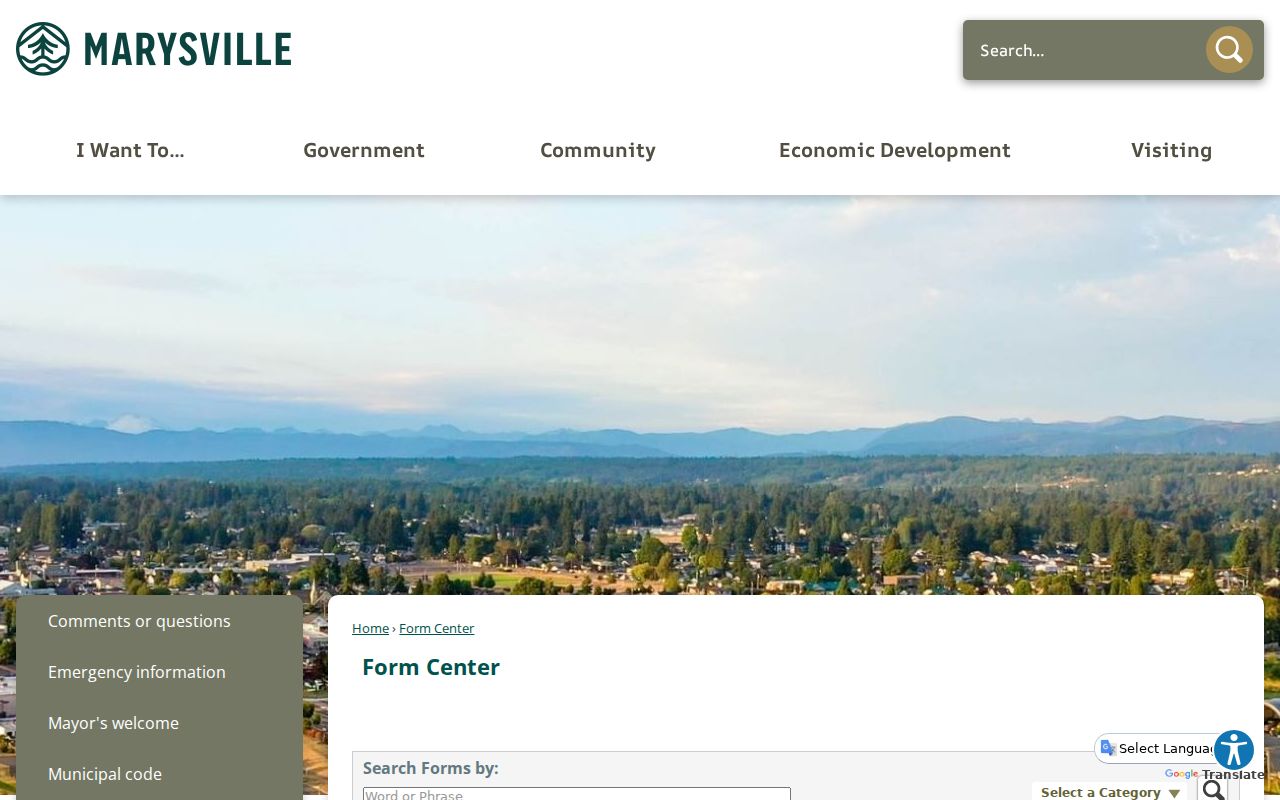 Marysville court docket e-mail hearing ticket and statement fields